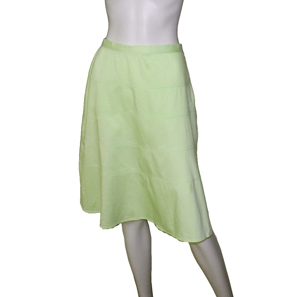 Isaac Hazan A- Line Cotton Skirt